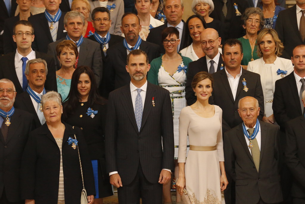 Ángeles Martín Prats, condecorada por el Rey Felipe VI