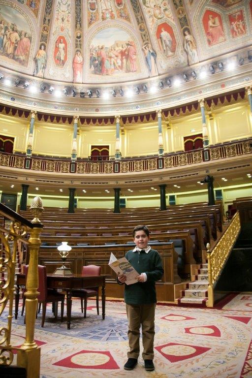 Una visita especial al Congreso de los Diputados