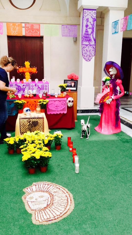 Los mexicanos celebran el Día de Muertos en la Casa de Iberoamérica