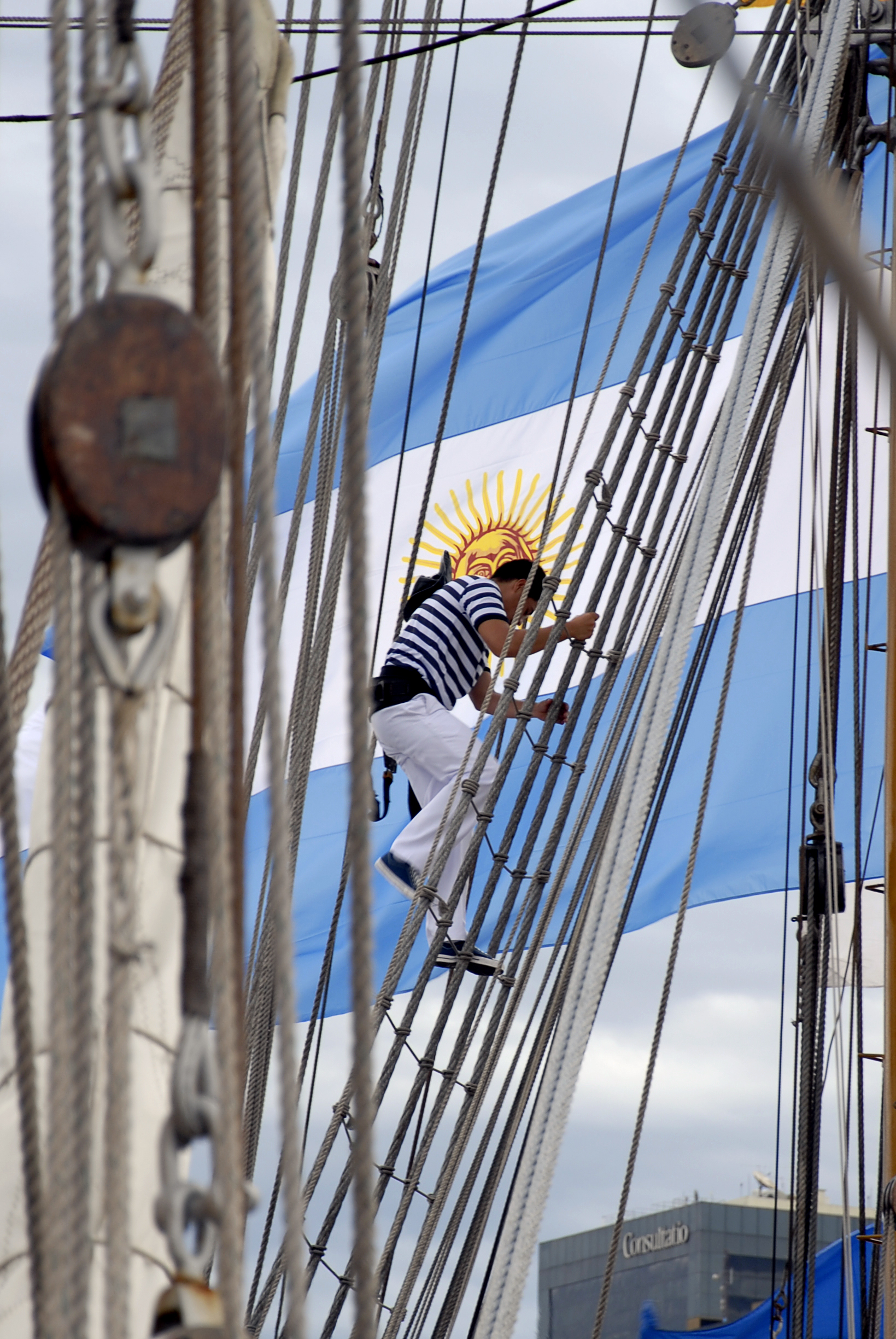 La Fragata Libertad de Argentina regresa a Cádiz